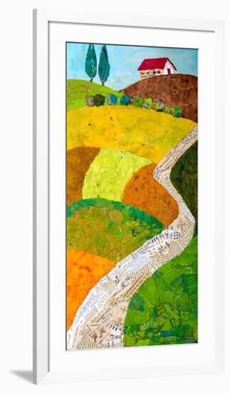 Tuscan Triptych C-null-Framed Premium Giclee Print