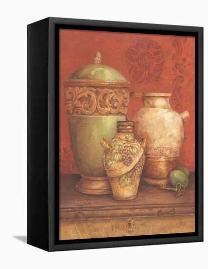 Tuscan Urns I-Pamela Gladding-Framed Stretched Canvas