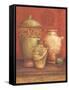 Tuscan Urns I-Pamela Gladding-Framed Stretched Canvas