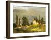 Tuscan Valley-Ted Goerschner-Framed Premium Giclee Print