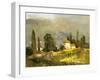 Tuscan Valley-Ted Goerschner-Framed Premium Giclee Print