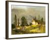 Tuscan Valley-Ted Goerschner-Framed Premium Giclee Print