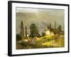 Tuscan Valley-Ted Goerschner-Framed Premium Giclee Print