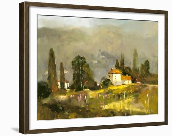 Tuscan Valley-Ted Goerschner-Framed Giclee Print