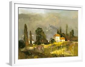 Tuscan Valley-Ted Goerschner-Framed Giclee Print