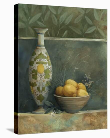 Tuscan Vase I-Louise Montillio-Stretched Canvas