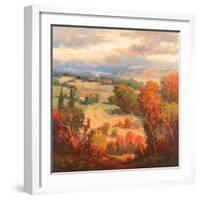 Tuscan View-K. Park-Framed Art Print