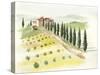 Tuscan Villa II-Jennifer Paxton Parker-Stretched Canvas