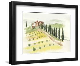 Tuscan Villa II-Jennifer Paxton Parker-Framed Art Print