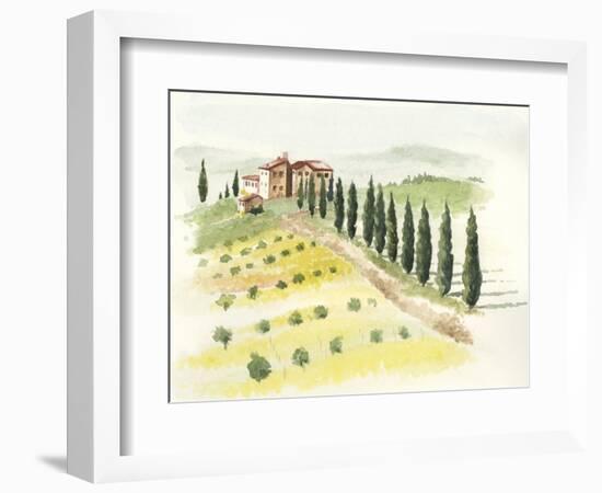Tuscan Villa II-Jennifer Paxton Parker-Framed Art Print