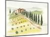 Tuscan Villa II-Jennifer Paxton Parker-Mounted Art Print