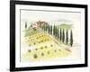 Tuscan Villa II-Jennifer Paxton Parker-Framed Art Print