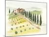 Tuscan Villa II-Jennifer Paxton Parker-Mounted Art Print