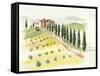 Tuscan Villa II-Jennifer Paxton Parker-Framed Stretched Canvas