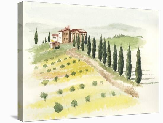 Tuscan Villa II-Jennifer Paxton Parker-Stretched Canvas