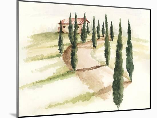 Tuscan Villa III-Jennifer Paxton Parker-Mounted Art Print