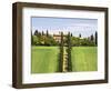 Tuscan Villa near the Town Pienza, Italy-Dennis Flaherty-Framed Photographic Print