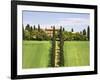 Tuscan Villa near the Town Pienza, Italy-Dennis Flaherty-Framed Photographic Print