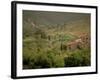 Tuscan Villa View, Radda in Chianti, II Chianti, Tuscany, Italy-Walter Bibikow-Framed Photographic Print