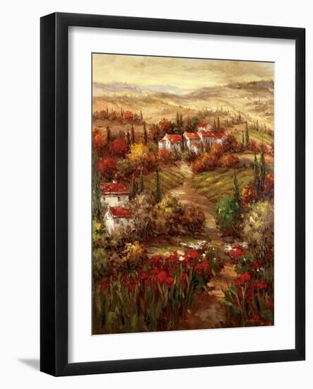 Tuscan Village-Hulsey-Framed Art Print