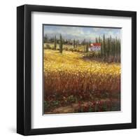 Tuscan Wheat-Hulsey-Framed Art Print