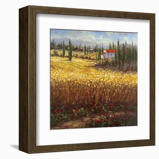 Tuscan Wheat-Hulsey-Framed Art Print