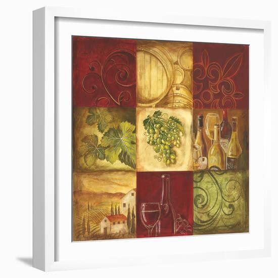 Tuscan Wine I-Gregory Gorham-Framed Art Print