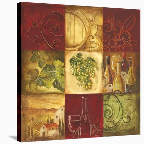 Tuscan Wine I-Gregory Gorham-Stretched Canvas