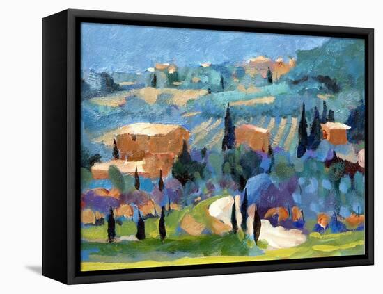 Tuscany, 2007-Clive Metcalfe-Framed Stretched Canvas