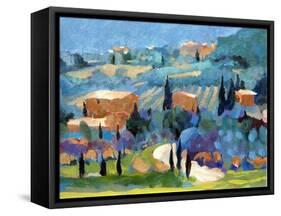 Tuscany, 2007-Clive Metcalfe-Framed Stretched Canvas