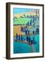 Tuscany, 2021 (acrylic on board)-Paul Powis-Framed Giclee Print