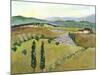 Tuscany Afternoon I-Kris Taylor-Mounted Art Print