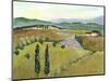 Tuscany Afternoon I-Kris Taylor-Mounted Art Print