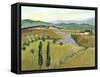 Tuscany Afternoon I-Kris Taylor-Framed Stretched Canvas