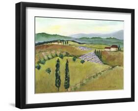 Tuscany Afternoon I-Kris Taylor-Framed Art Print