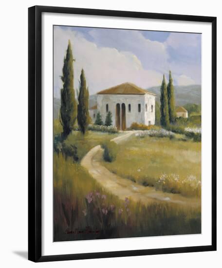 Tuscany Afternoon-Carolyne Hawley-Framed Art Print