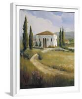 Tuscany Afternoon-Carolyne Hawley-Framed Art Print