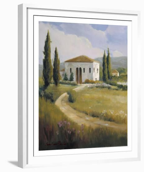 Tuscany Afternoon-Carolyne Hawley-Framed Art Print