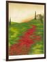 Tuscany at Sunset I-Jennifer Goldberger-Framed Art Print