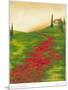 Tuscany at Sunset I-Jennifer Goldberger-Mounted Art Print