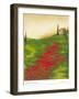 Tuscany at Sunset I-Jennifer Goldberger-Framed Art Print