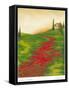 Tuscany at Sunset I-Jennifer Goldberger-Framed Stretched Canvas