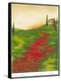 Tuscany at Sunset I-Jennifer Goldberger-Framed Stretched Canvas