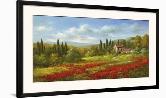 Tuscany Beauty II-Heinz Scholnhammer-Framed Art Print