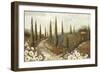 Tuscany Fields I-Lisa Audit-Framed Giclee Print