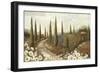 Tuscany Fields I-Lisa Audit-Framed Giclee Print