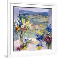 Tuscany Floral-Allayn Stevens-Framed Art Print