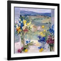 Tuscany Floral-Allayn Stevens-Framed Art Print