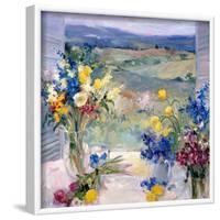 Tuscany Floral-Allayn Stevens-Framed Art Print