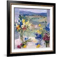 Tuscany Floral-Allayn Stevens-Framed Art Print